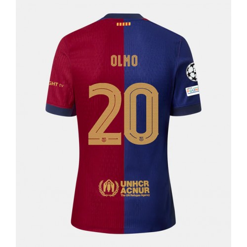 Dres Barcelona Dani Olmo #20 Domaci 2024-25 Kratak Rukav